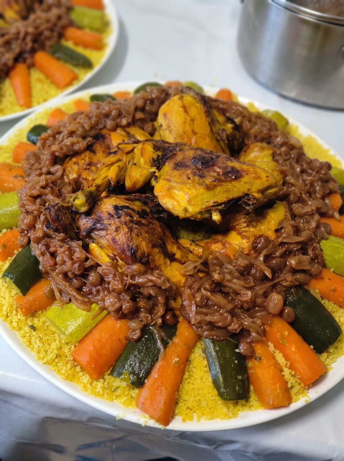Plat préparé par Zey Gourmet pour un événement