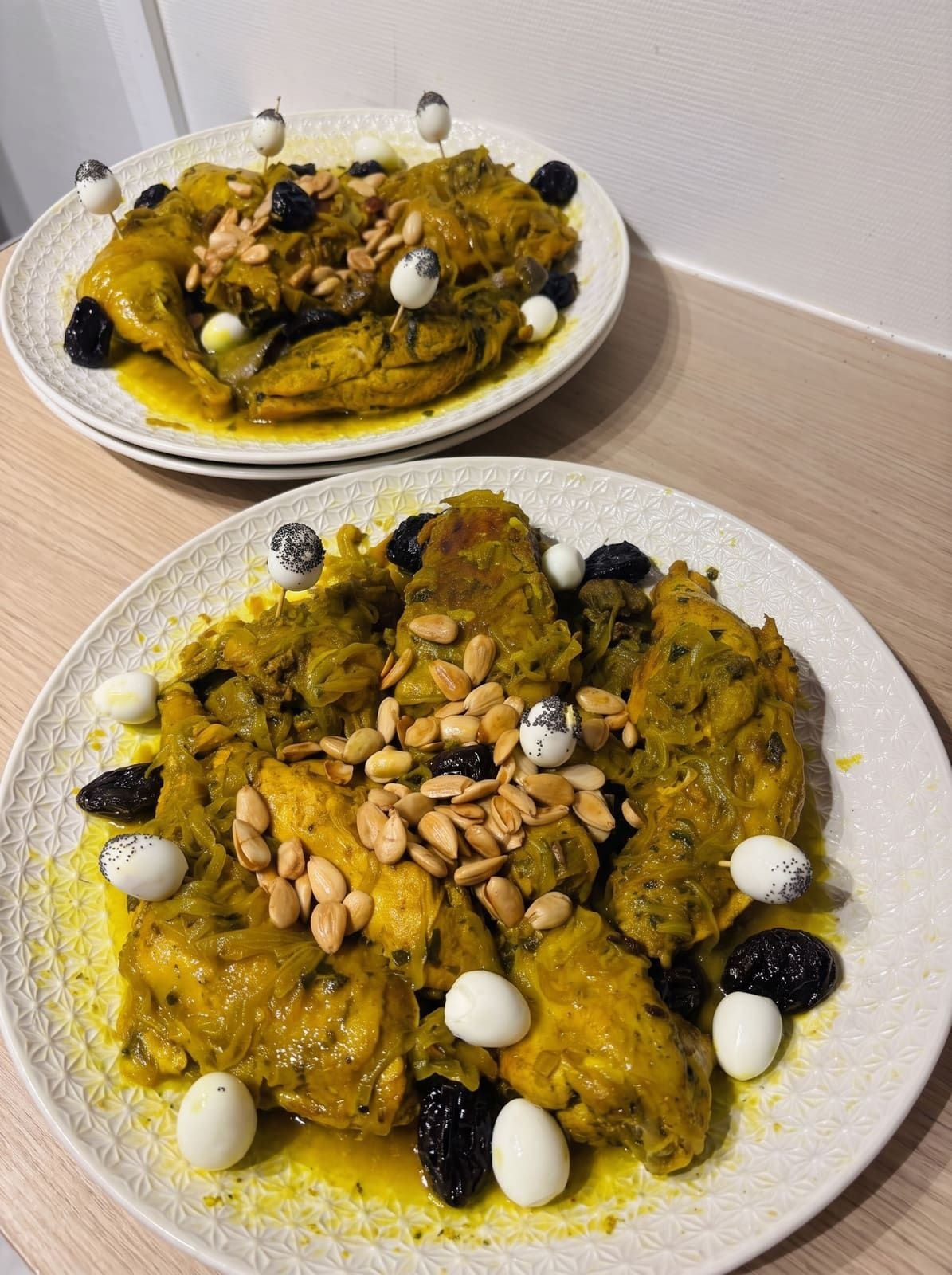 Plat préparé par Zeyneb lors d'une session