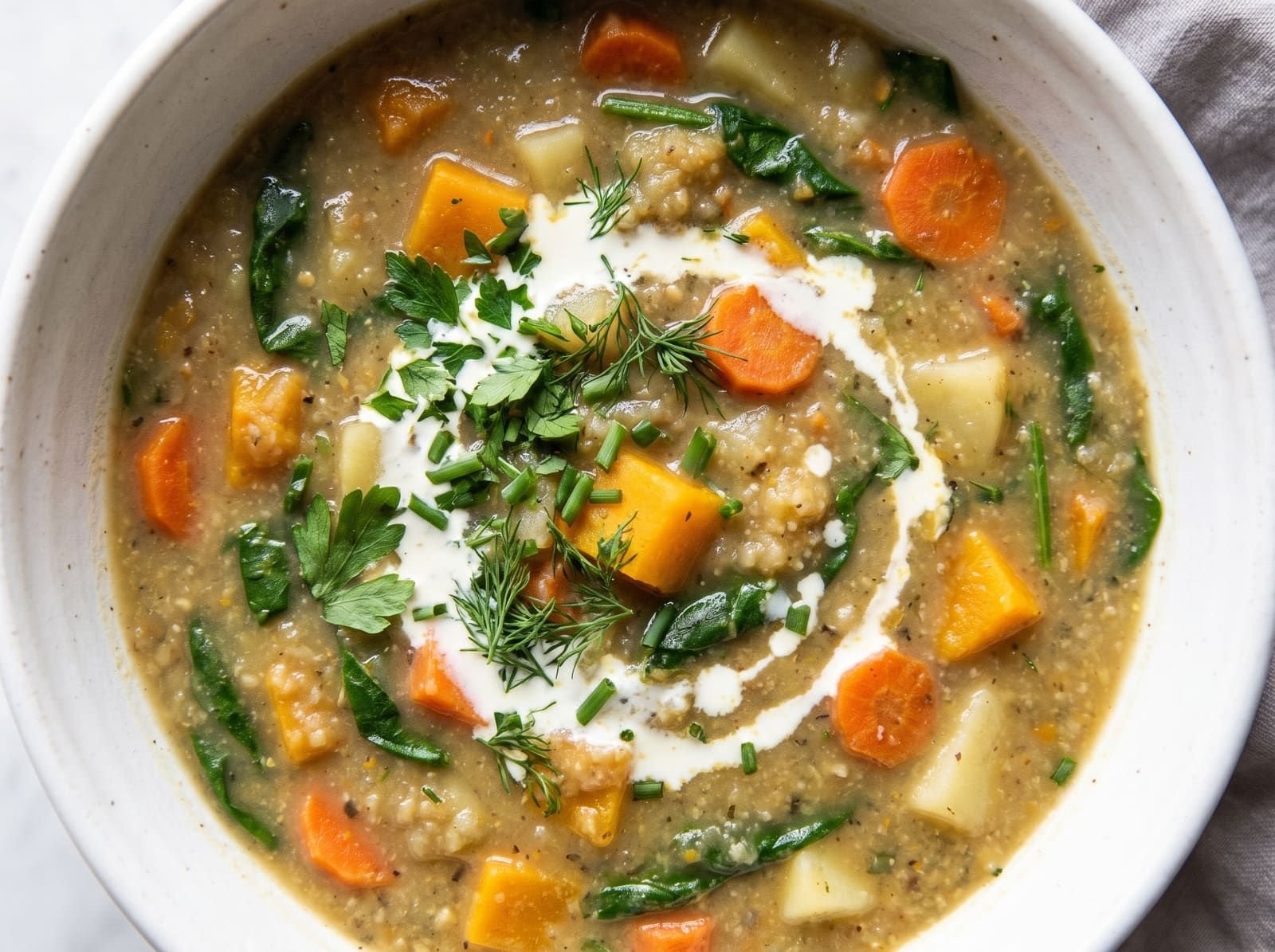 Soupe de légumes